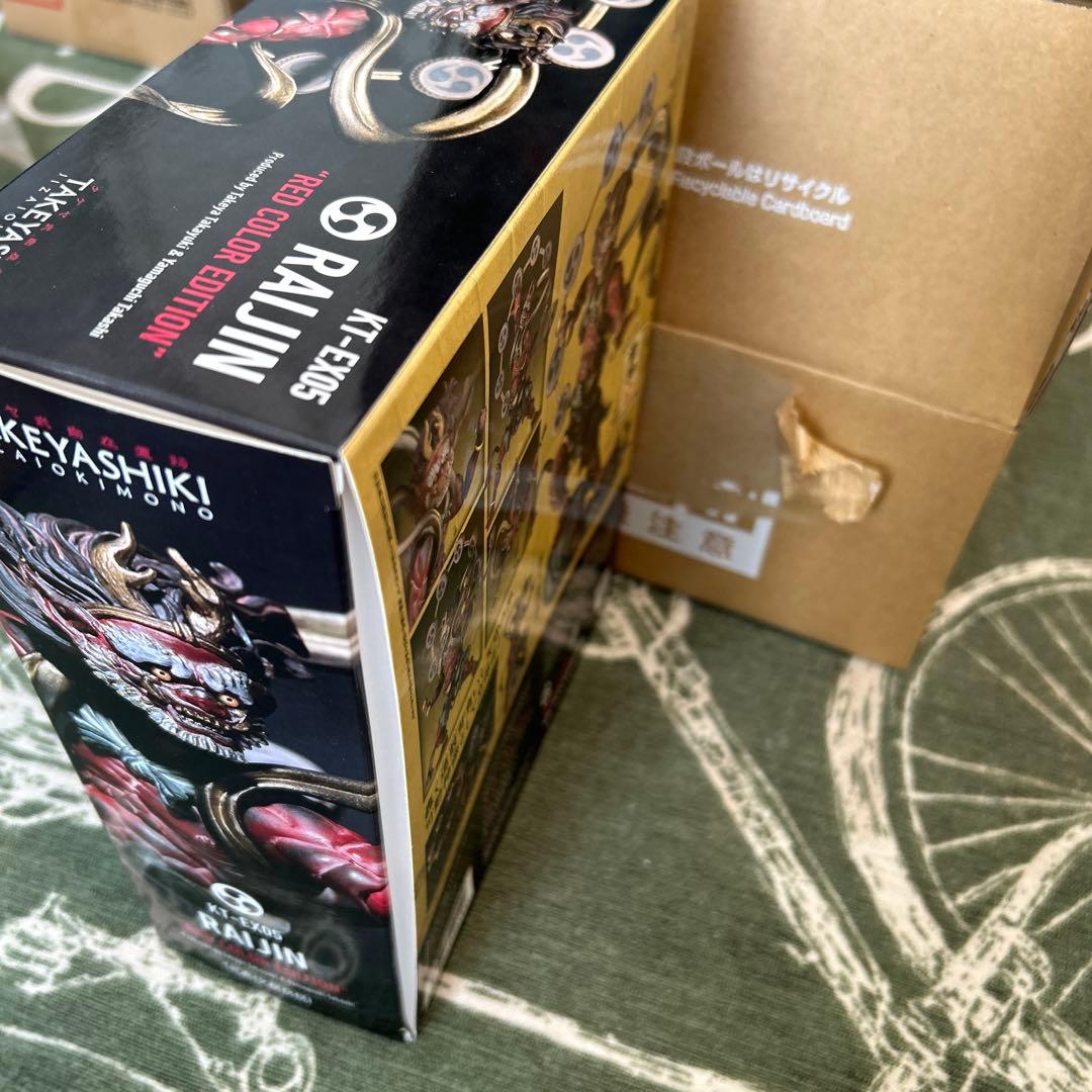 海洋堂　タケヤ式自在置物　風神 雷神 フィギュア