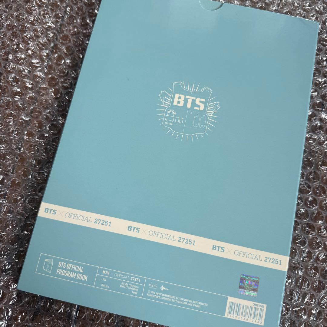 bts 2015 プログラムブック＋ステッカー
