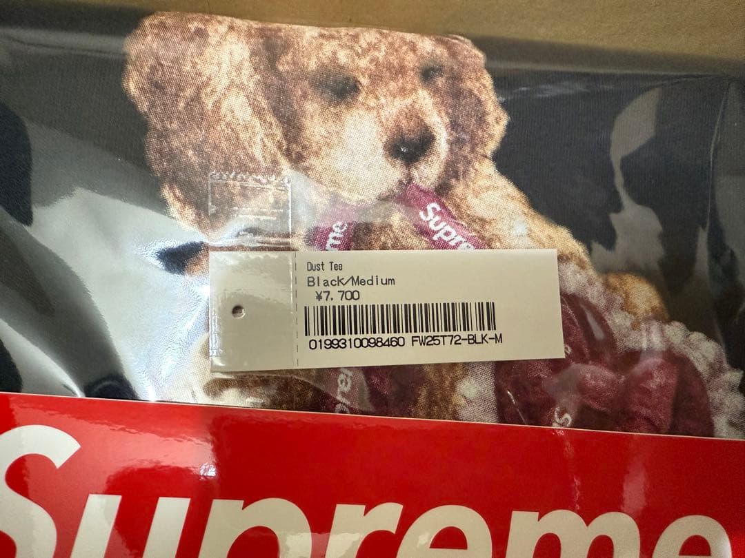 新品未使用 Supreme Dust Tee 黒size Ｍ 公式オンライン購入