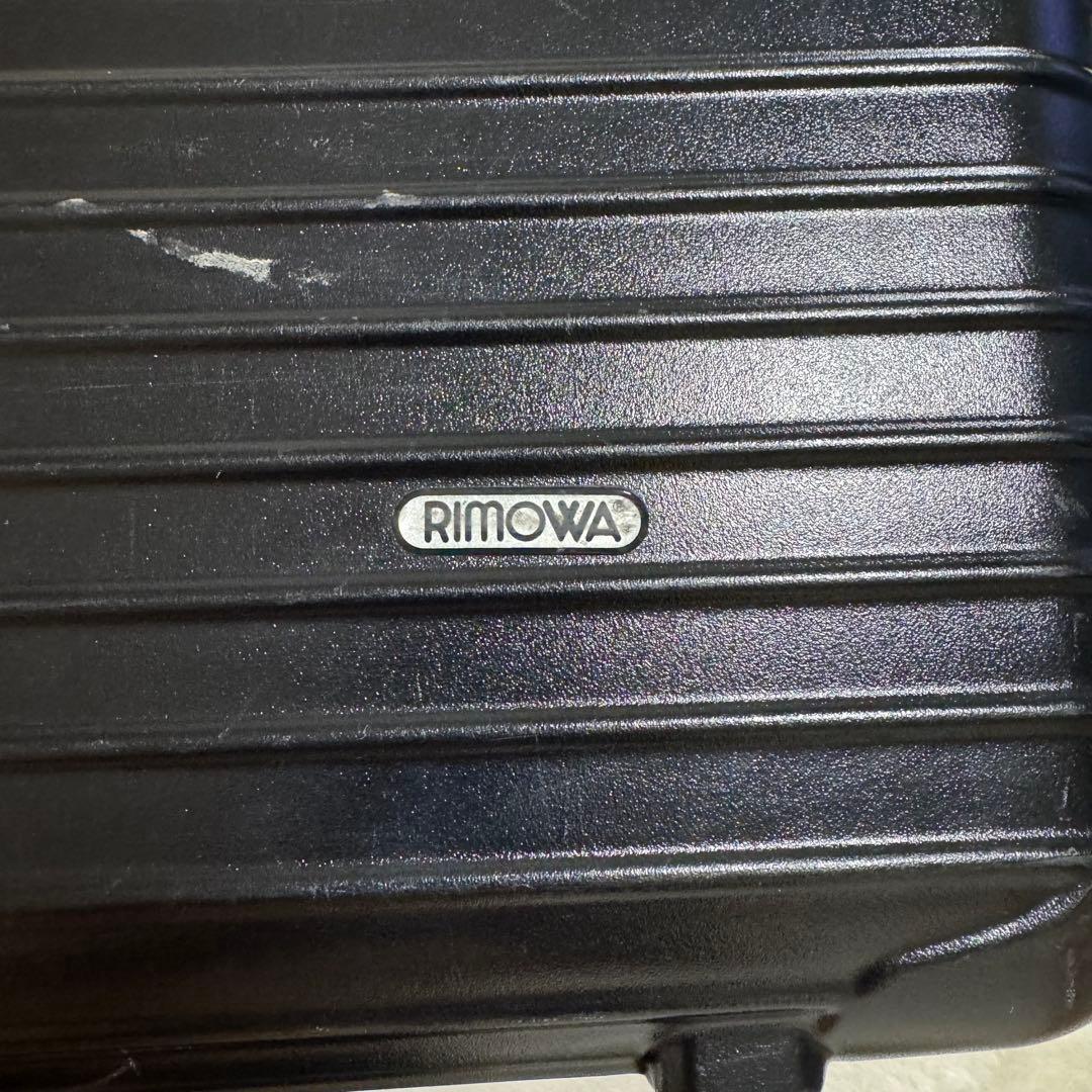 人気RIMOWA SALSA TROLLY 82 ブラック　TASロック2輪