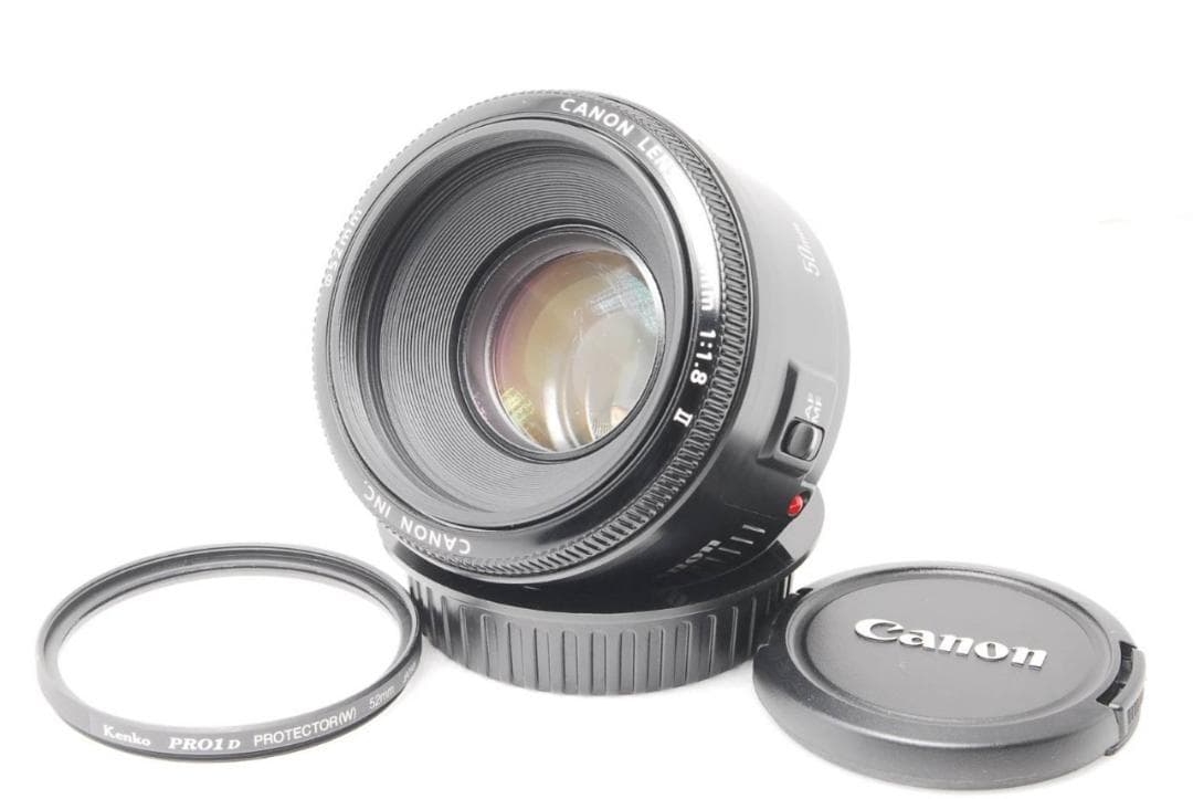 Canon EF 50mm F1.8 Ⅱ ✨ 大人気 単焦点レンズ インスタ映え