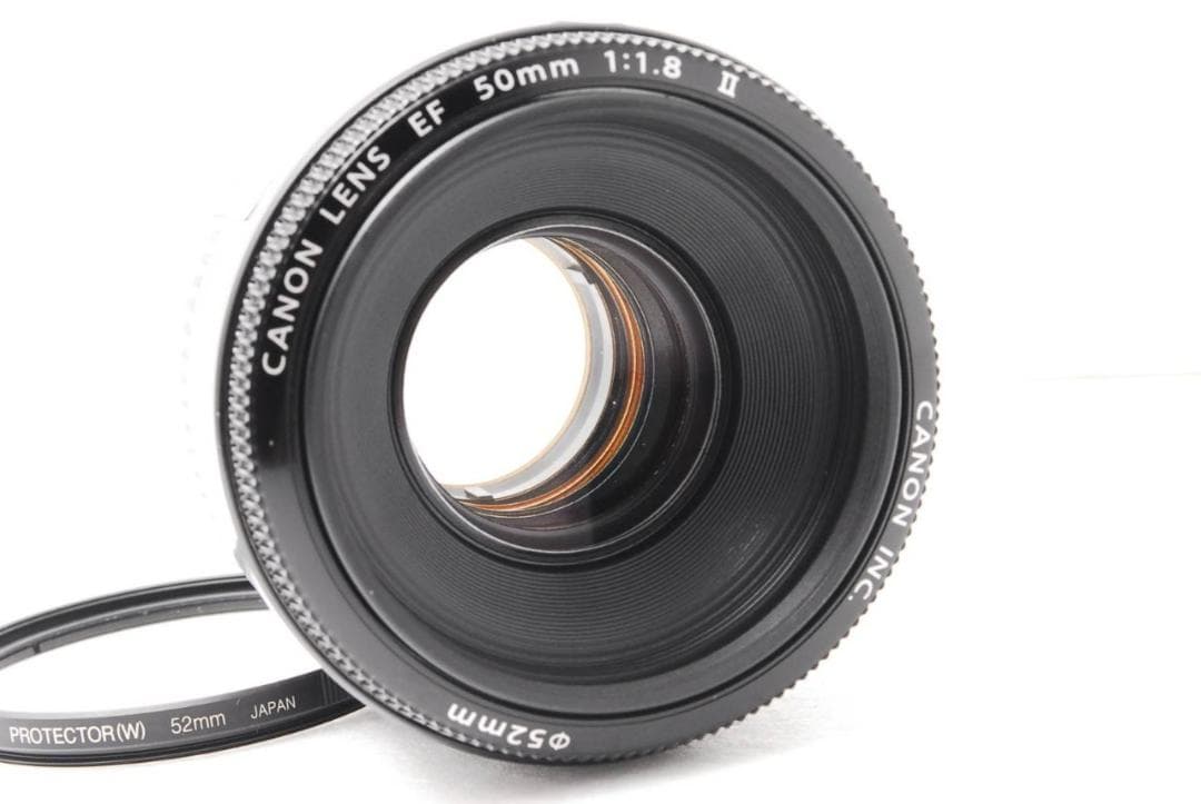 Canon EF 50mm F1.8 Ⅱ ✨ 大人気 単焦点レンズ インスタ映え