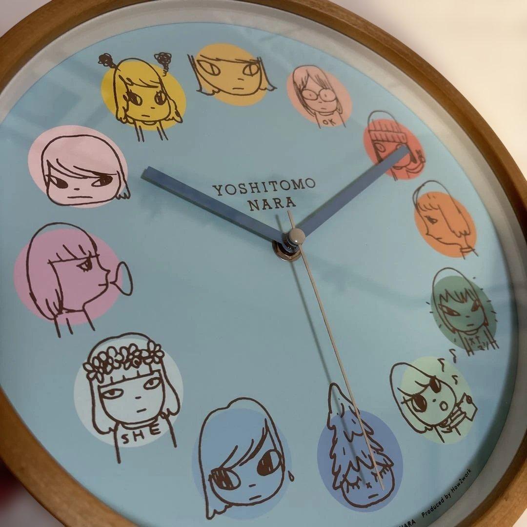 奈良美智 掛け時計 [Y.N. CLOCK]