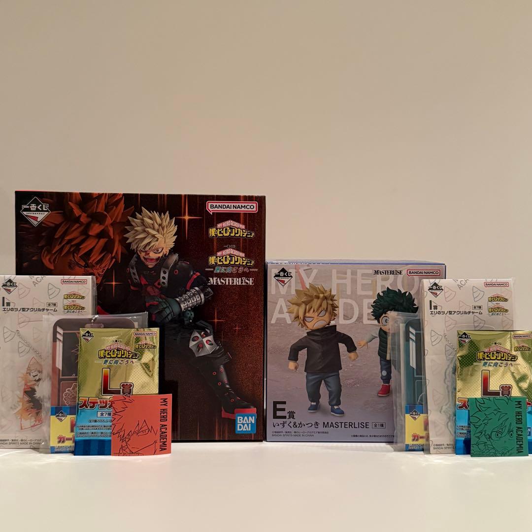 【新品】ヒロアカ 一番くじ B賞＆E賞フィギュアセット