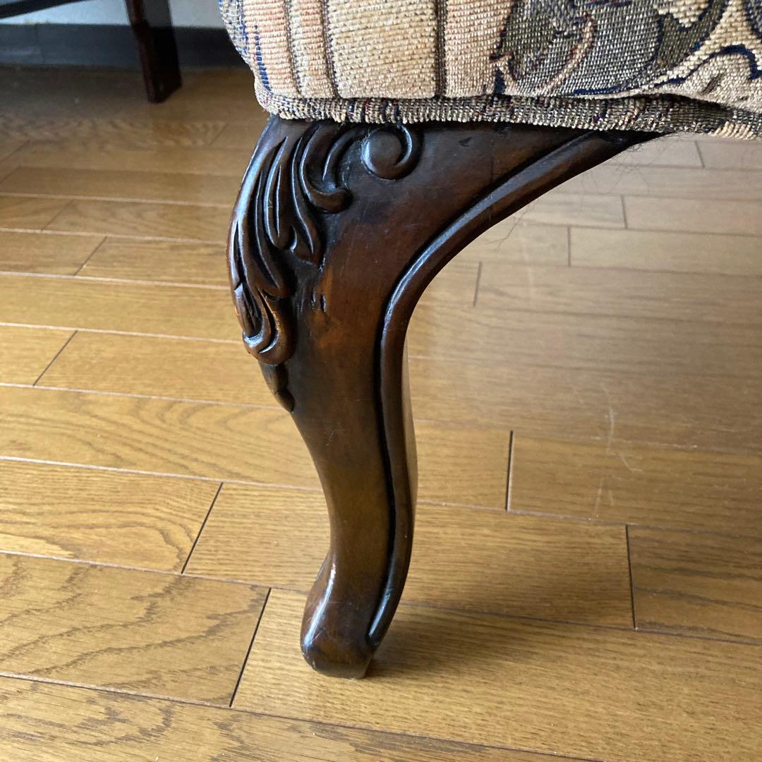 マリン レトロなウィングバッグチェア