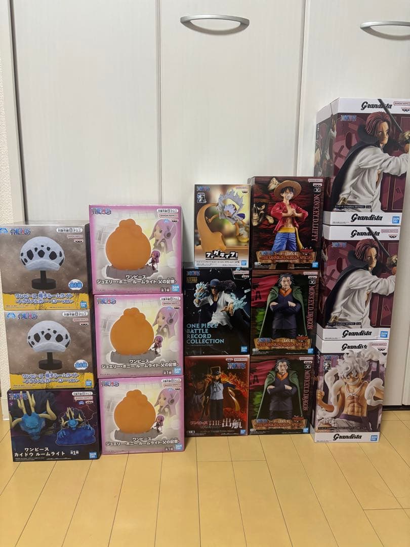 ワンピース フィギュア・ルームライトセット