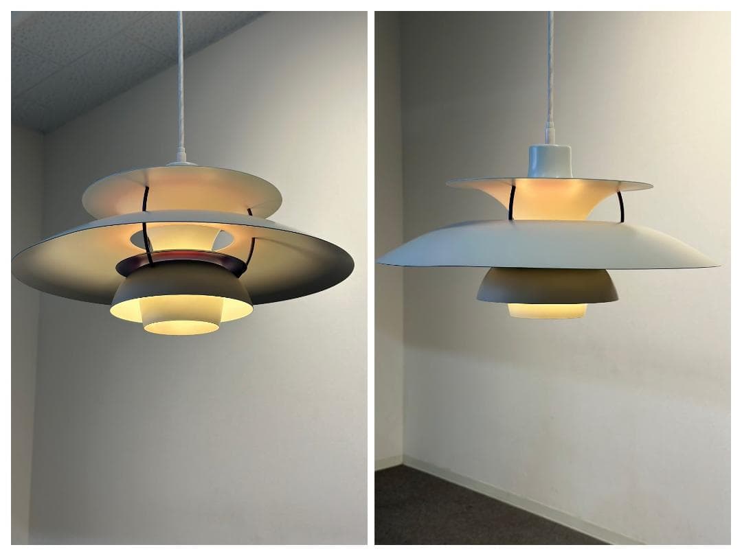 正規品■ルイスポールセン■PH 5　ペンダントライト　ホワイト　コード150cm