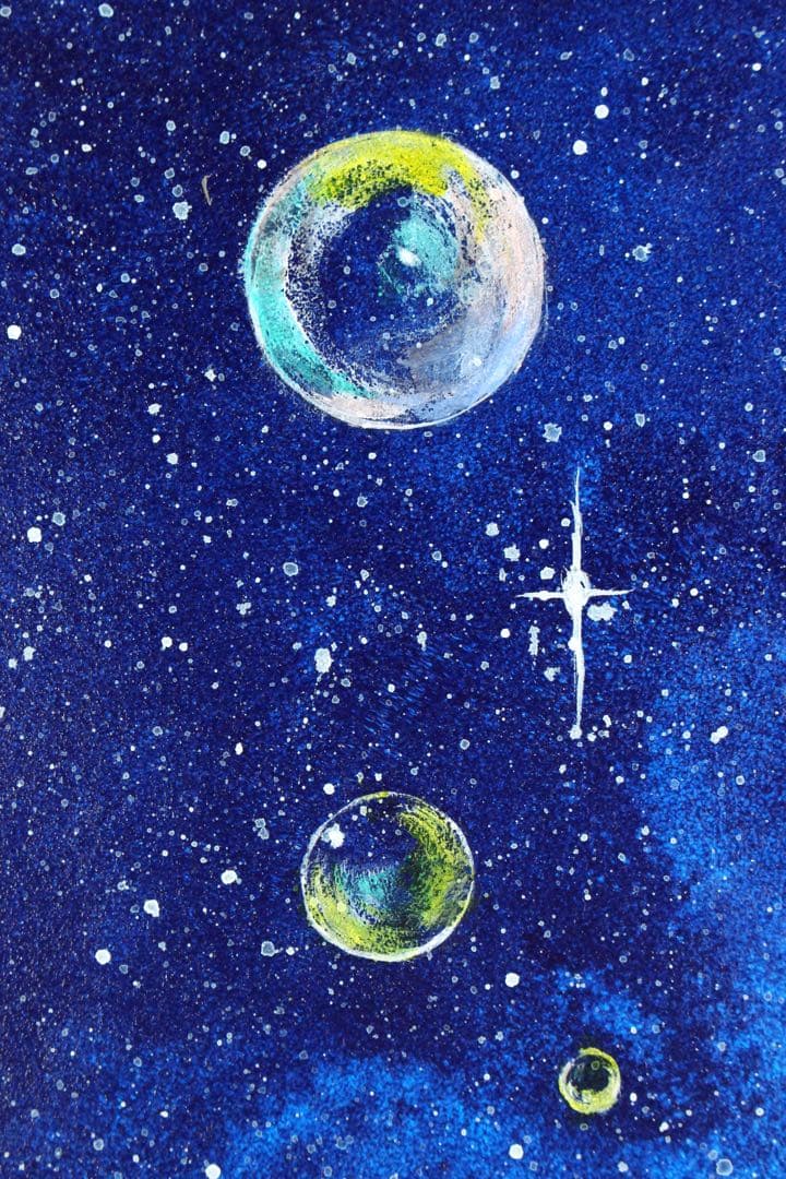 No5298 額装　深津静男　「ドリームキャット I」　油彩画4号　送料無料