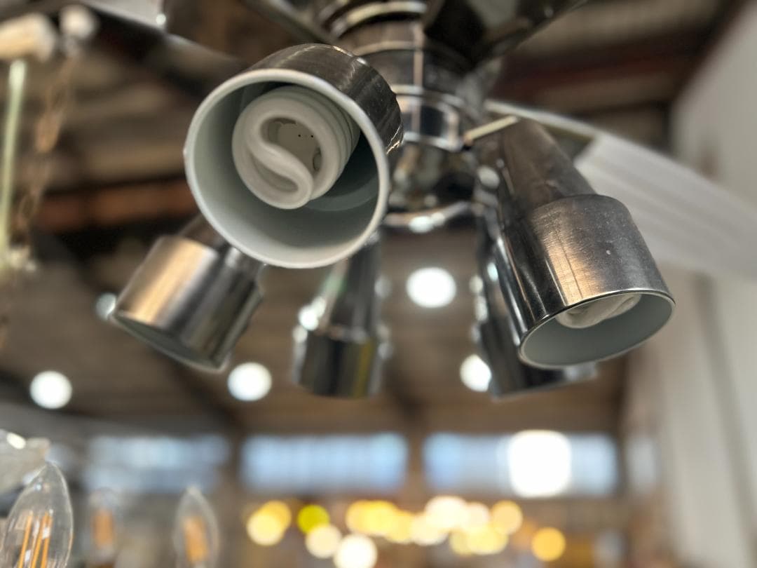 【美品】Ceiling Fan Light / シーリングファンライト｜ LED