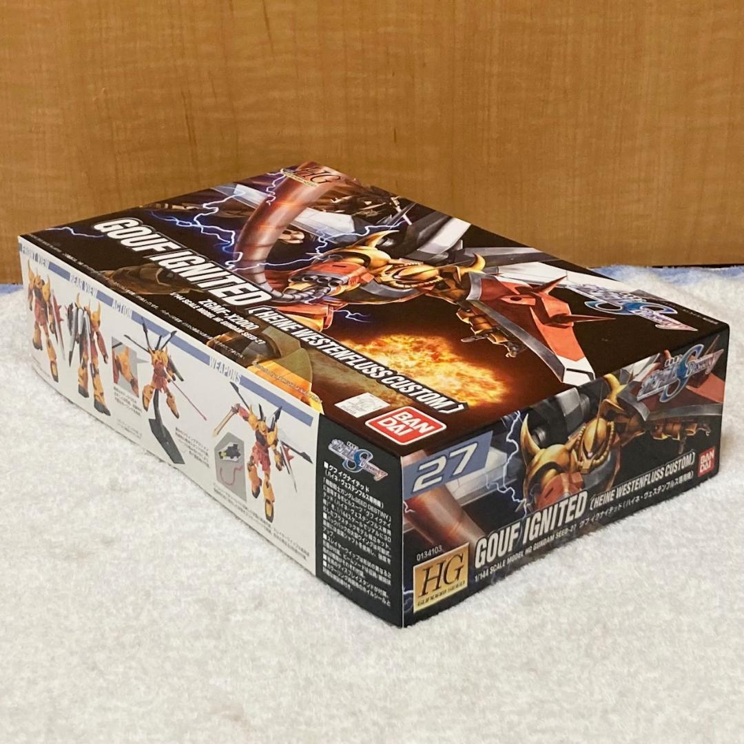 新品 HG 1/144 グフイグナイテッド ハイネ・ヴェステンフルス専用機