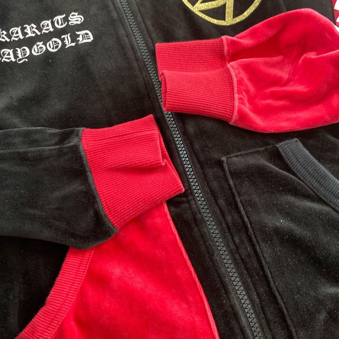 24karats 初期モデル ベロア ジャージ セットアップ 150 EXILE