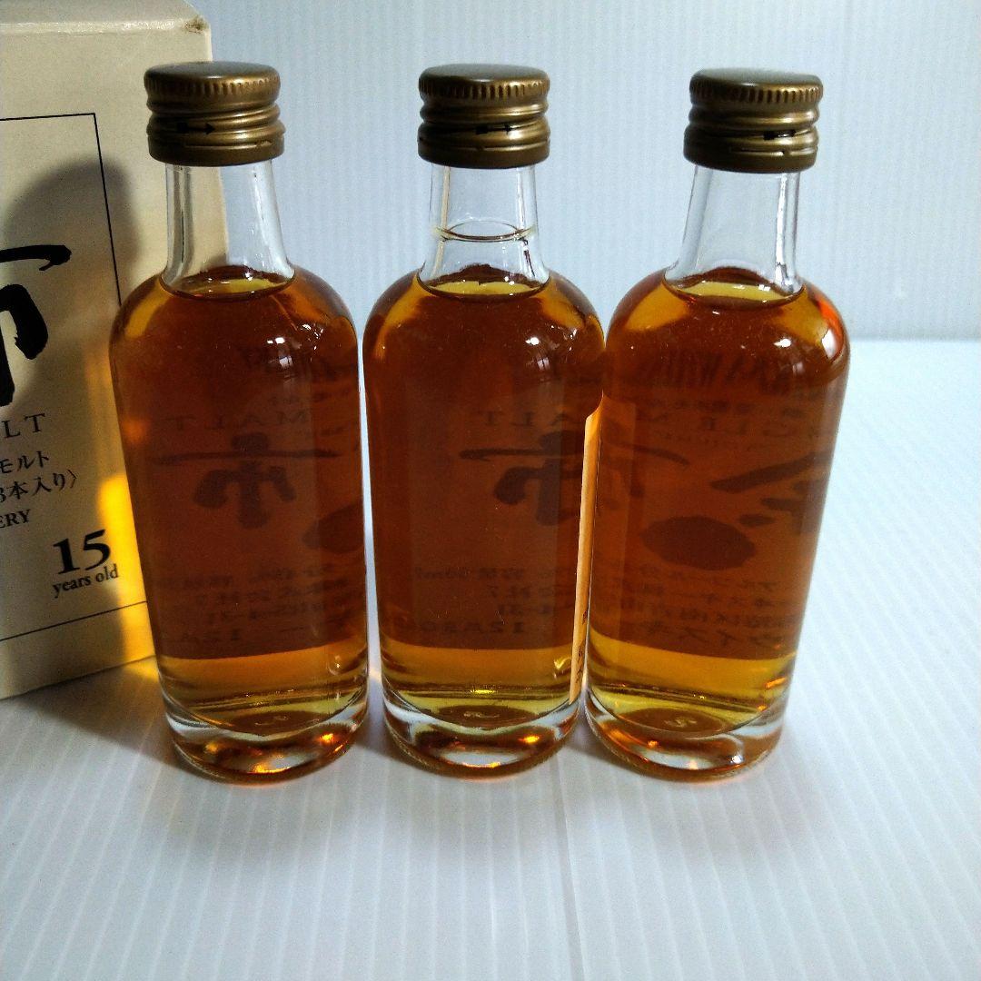 余市　ニッカウヰスキー　シングルモルト　ミニチュアボトル