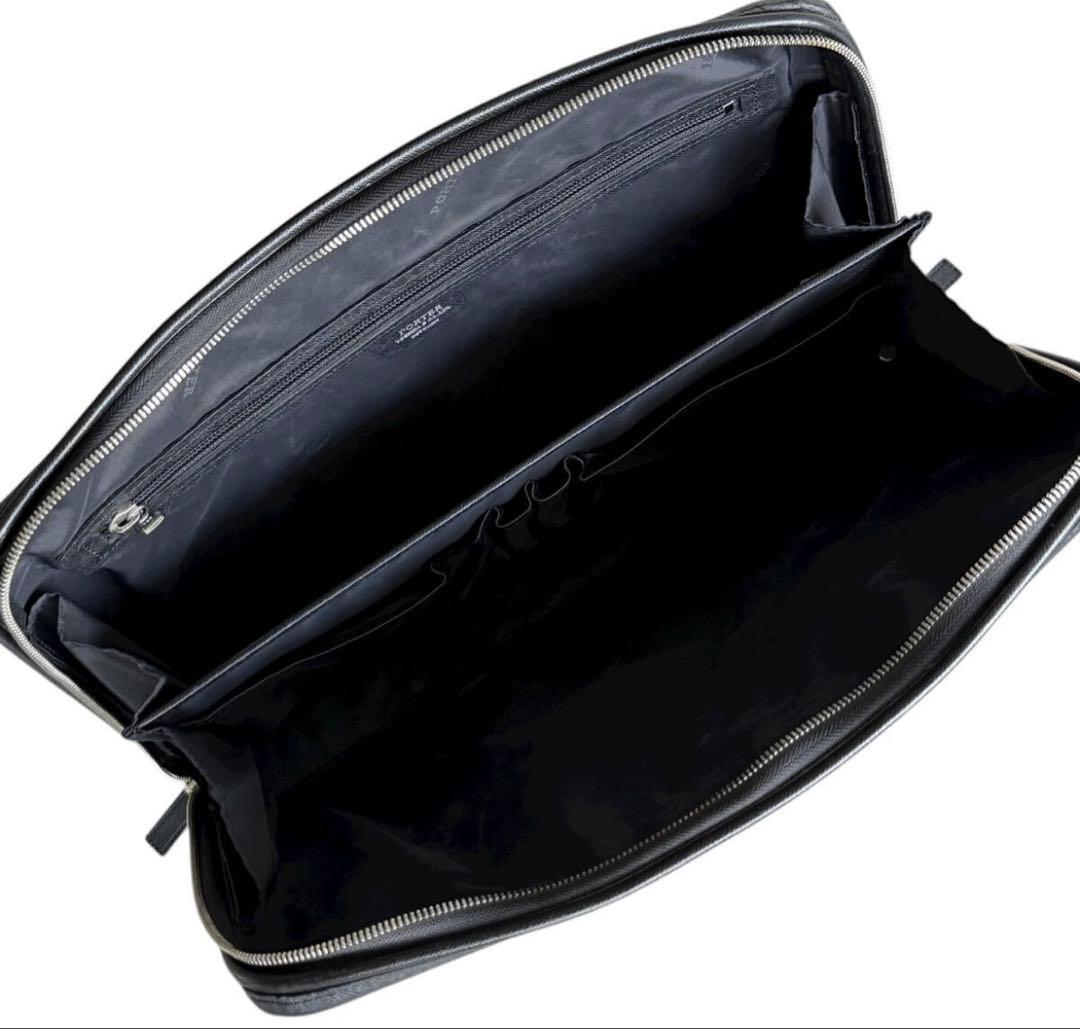 l*k様 極美品 PORTER ビジネスバッグ ブラック アベニュー 本革 ポー