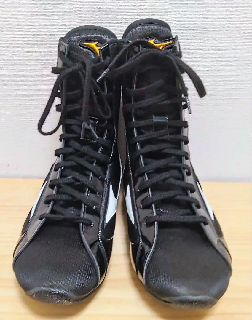 ミズノ ボクシングシューズ 黒 26.5cm