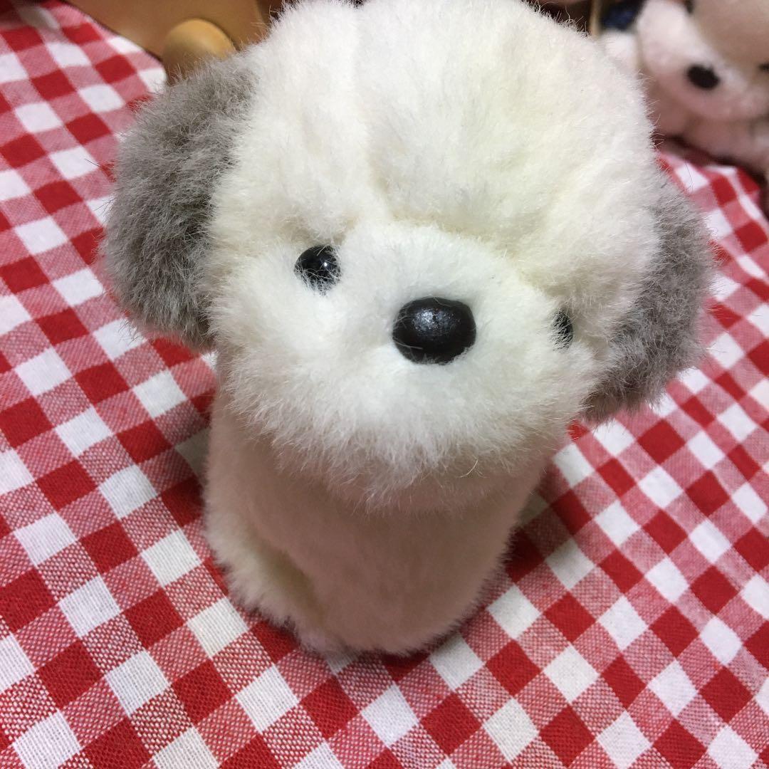 レトロぬいぐるみ　犬　うめ吉　ぬいぐるみ　お座りペア