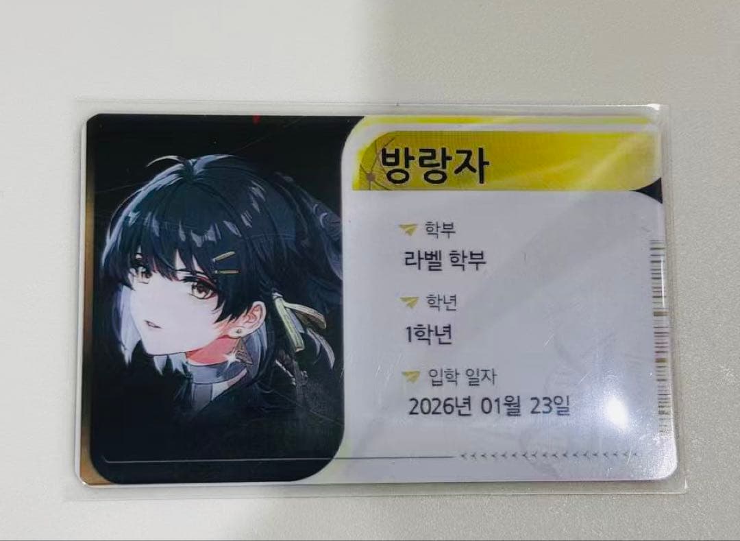 韓国限定 鳴潮 キャンパス 漂泊者 IDカード