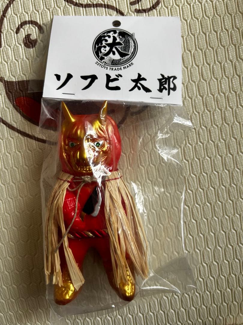 ソフビ太郎 ナマハゲ ステッカー付き