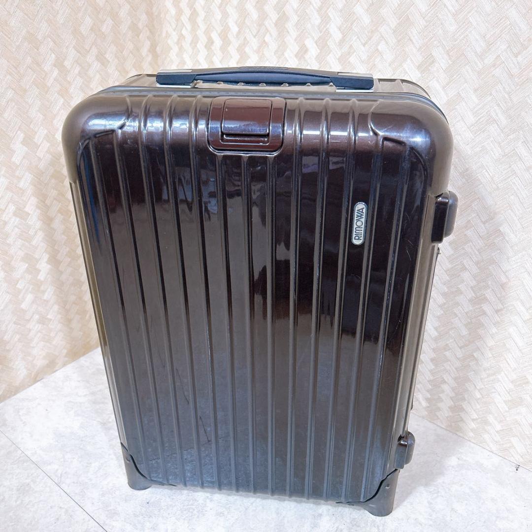 リモワ　サルサデラックス　キャリーケース　３３L　機内持ち込み可能　ブラウン