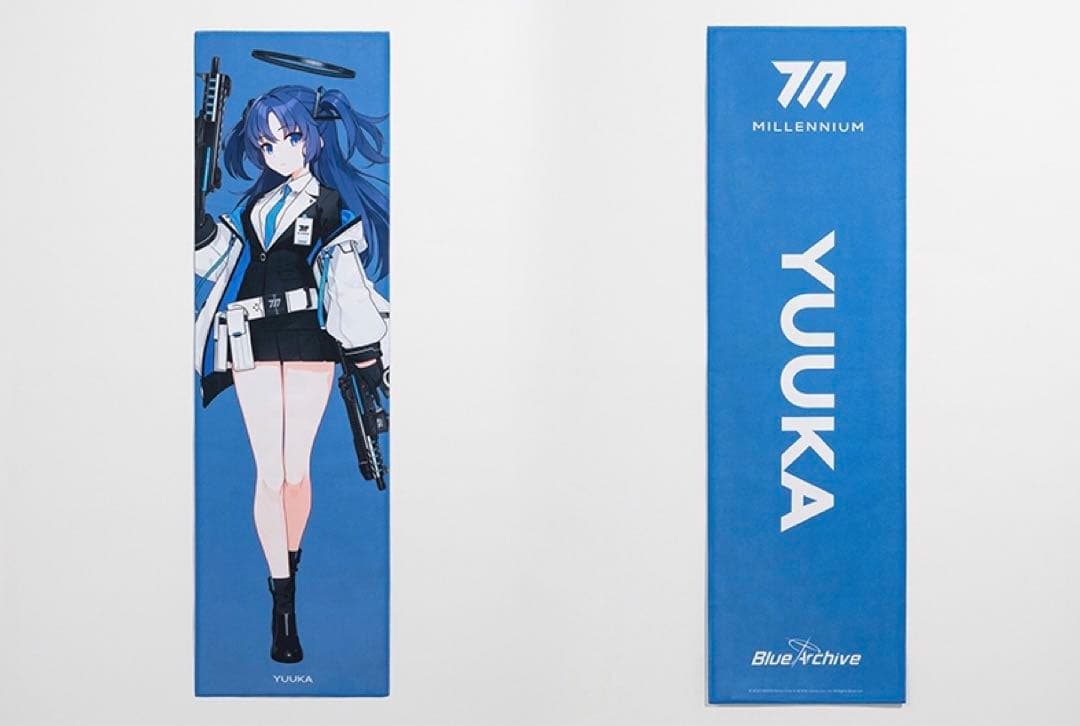 ブルーアーカイブ ブルアカ 韓国 ユウカ 応援タオル スローガン インテリア