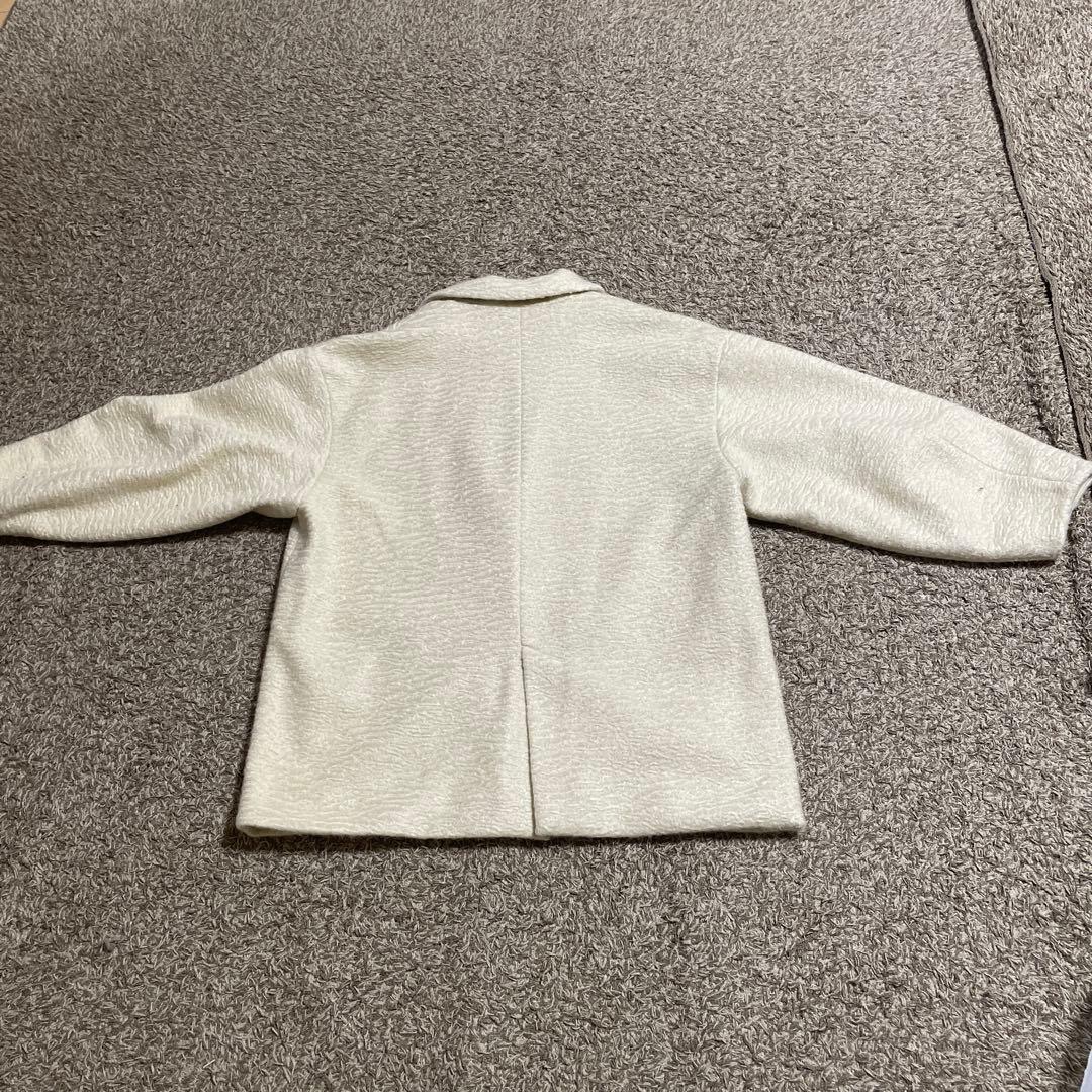 Èaphi アイボリー チェスターコート