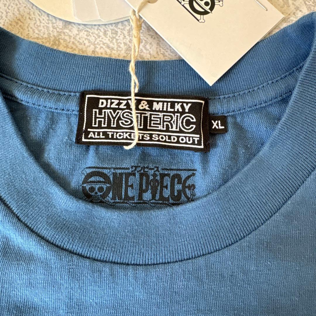 未使用タグ付き：XL ONE PIECE x HYSTERIC GLAMOUR