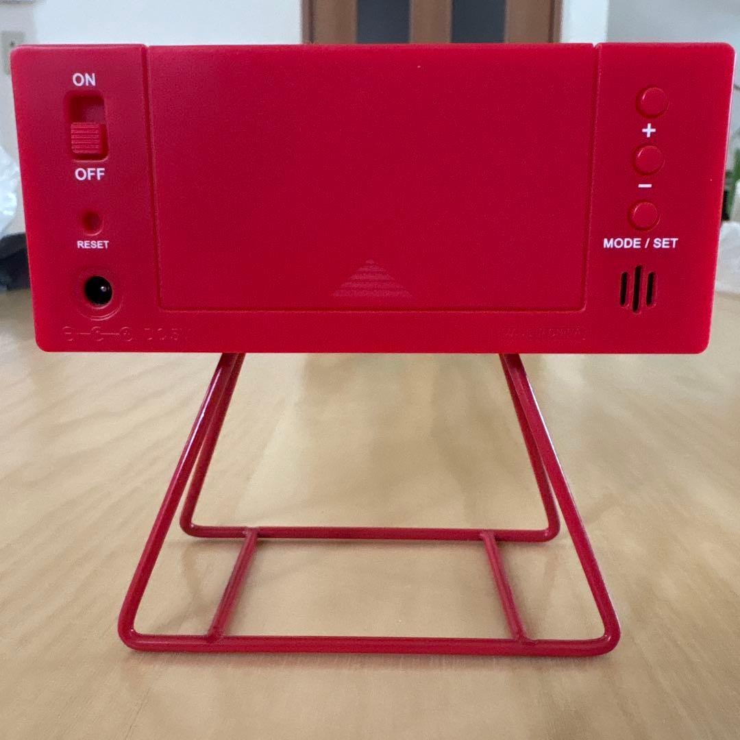 SEIKO Supreme シュプリーム デジタル置時計 レッド