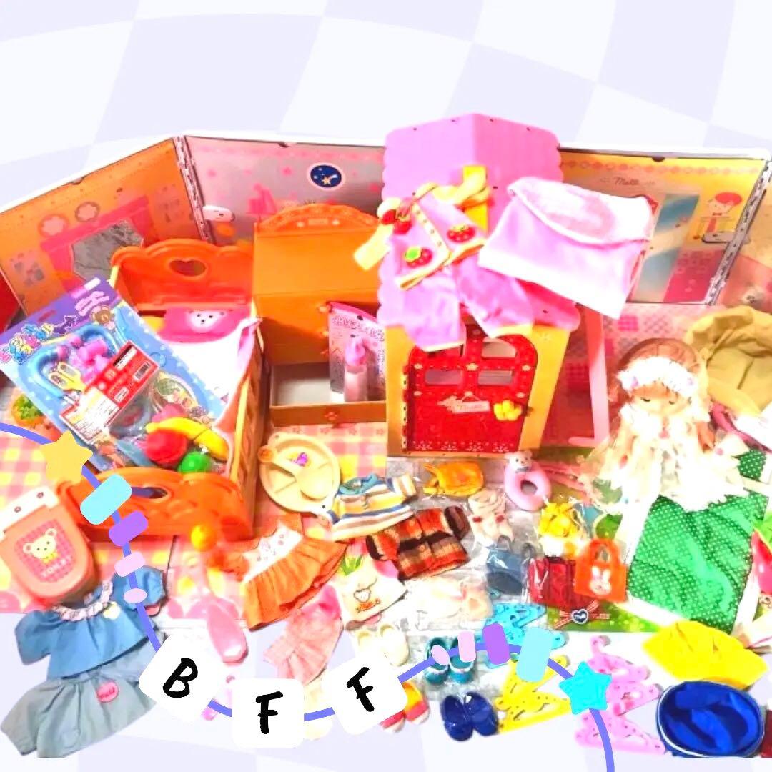 メルちゃんハウス／人形／服／小物大量色々おまとめセット売り