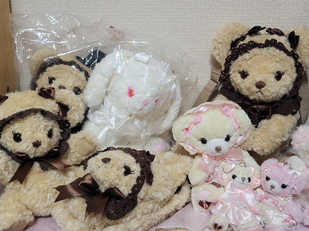 BABY くまくみゃセットとお洋服2点、ケープセット