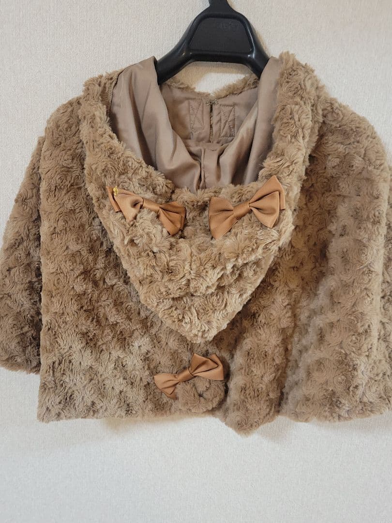 BABY くまくみゃセットとお洋服2点、ケープセット