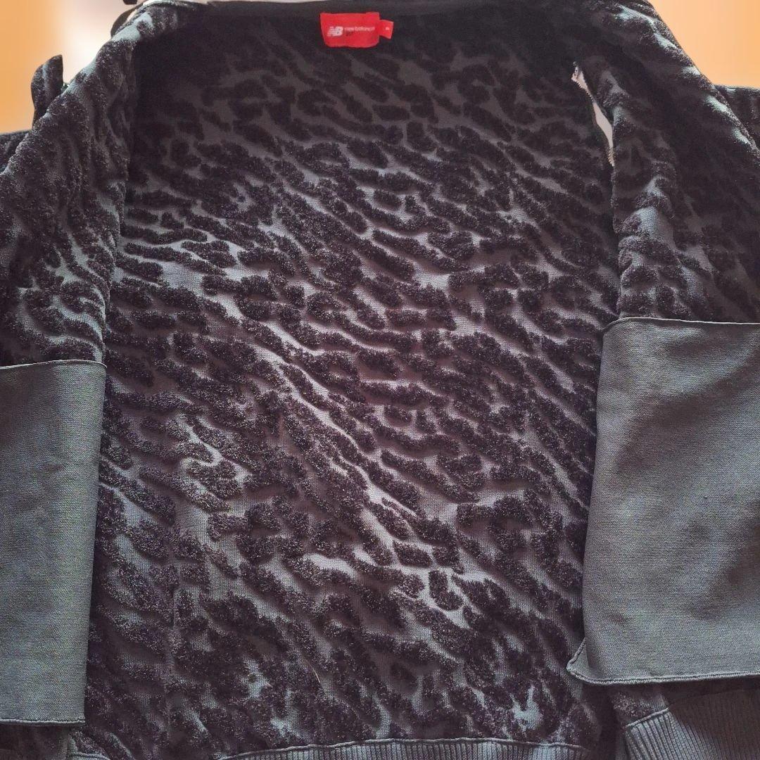 【美品】ニューバランスゴルフ レディース　セットアップ 黒ゼブラ