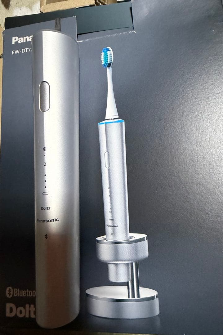 電動歯ブラシ Doltz（ドルツ） シルバー EW-DT72-S おまけ付き