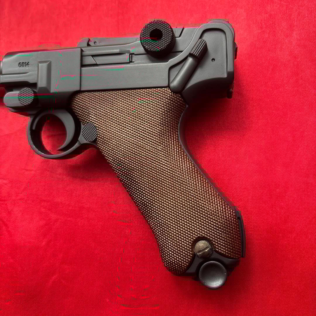 東京マルイ　ルガーP08 キャロムショット塗装　エアガン