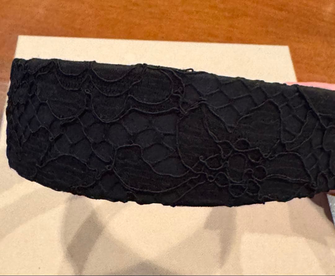 miumiu レースカチューシャ（ブラック）