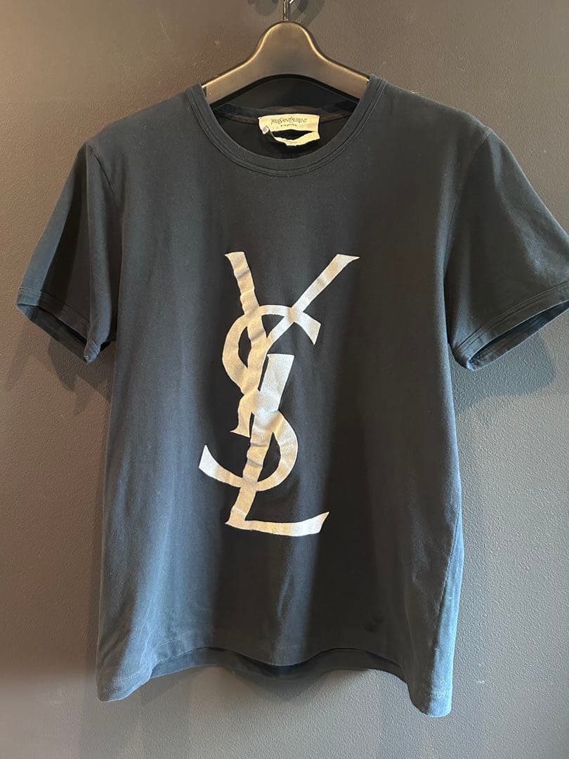 YVES SAINT LAURENT YSL ロゴTシャツ