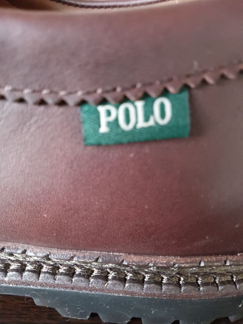 ア*0様 Polo ダークブラウン モカシン