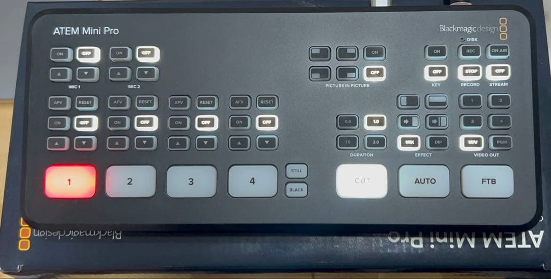 未使用 Blackmagic design ATEM mini Pro