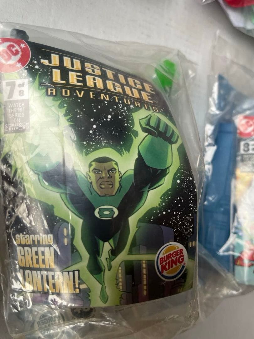 バーガーキング　米国　キッズミール　2003年　ジャスティスリーグ　全8個セット
