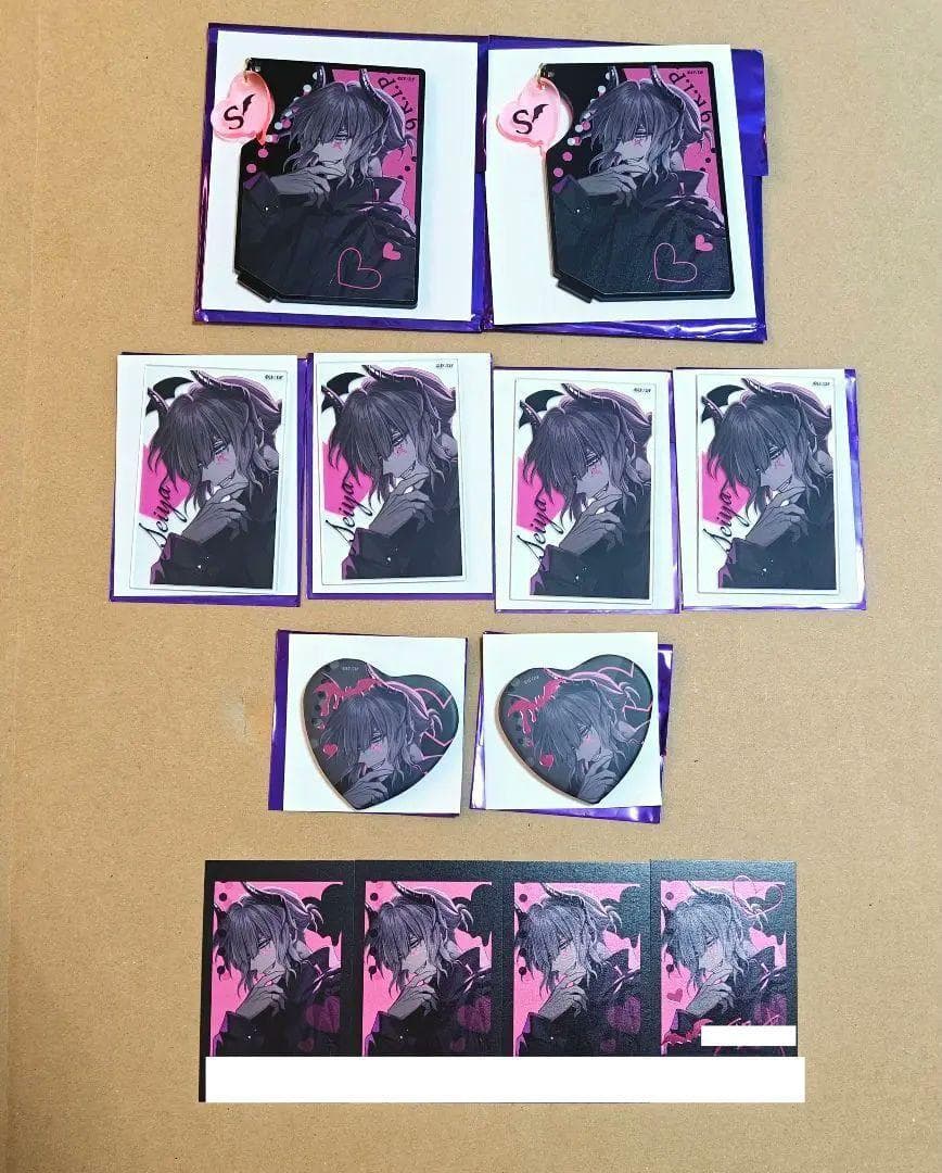 9RIP 聖ヤ ナインリップ オトふゆ アクスタ 缶バッジ フォトカ 署名