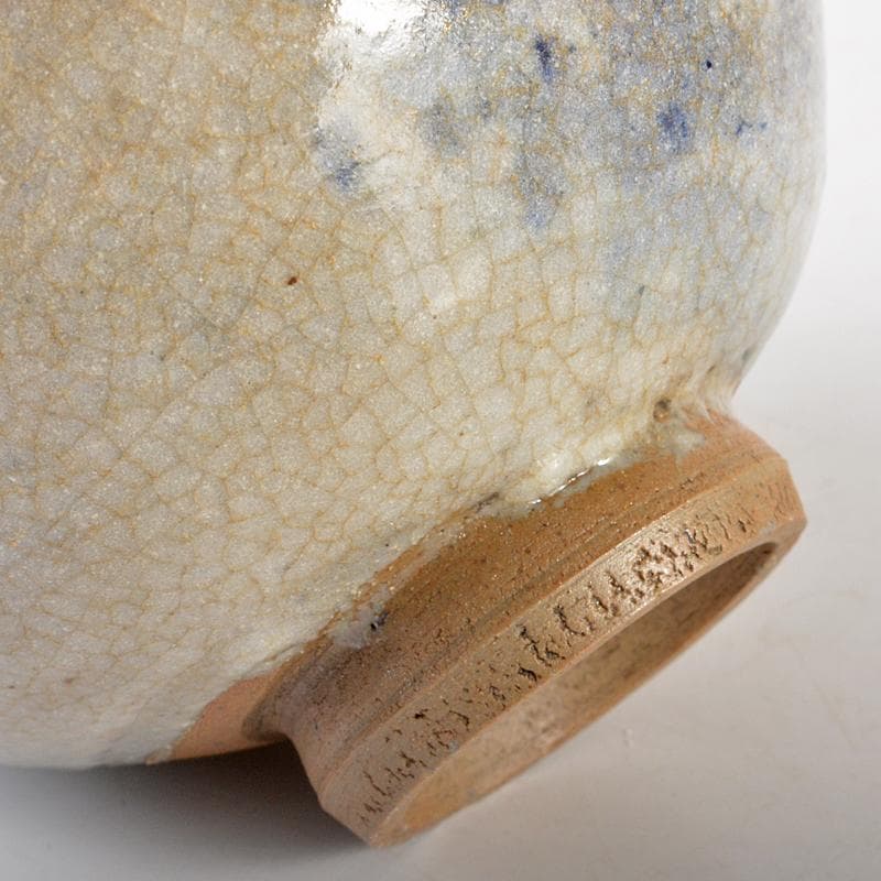 茶道具　京焼　清水六兵衛造　山水文　茶碗　共箱　D　R6713