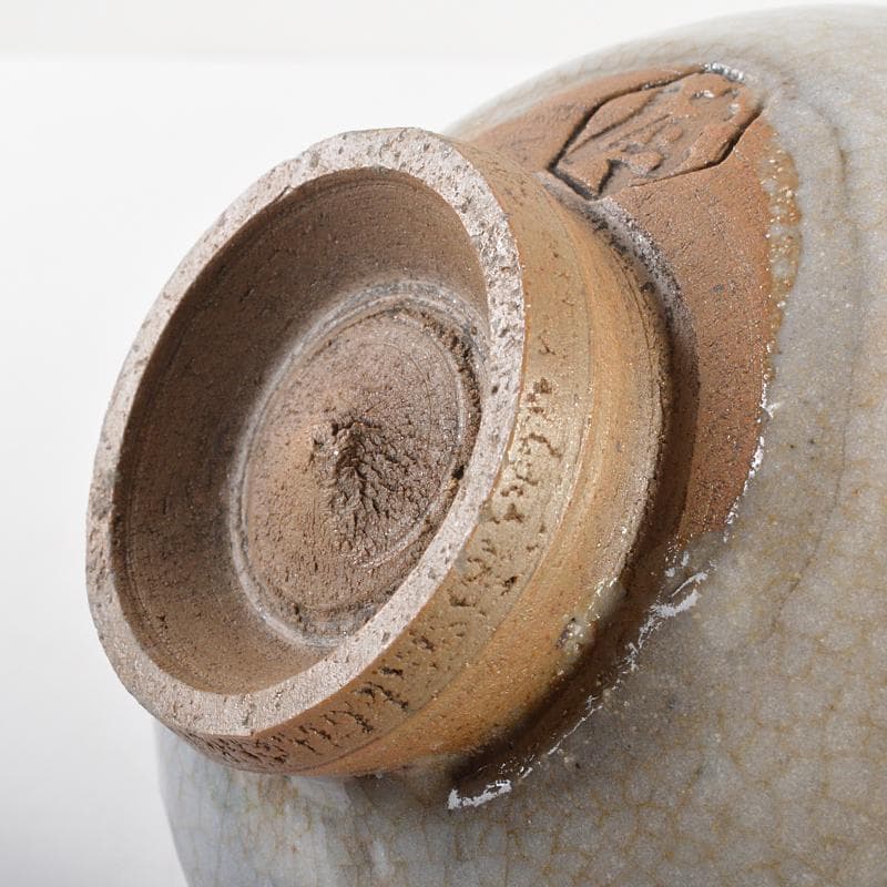 茶道具　京焼　清水六兵衛造　山水文　茶碗　共箱　D　R6713