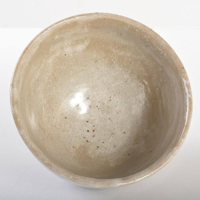 茶道具　京焼　清水六兵衛造　山水文　茶碗　共箱　D　R6713