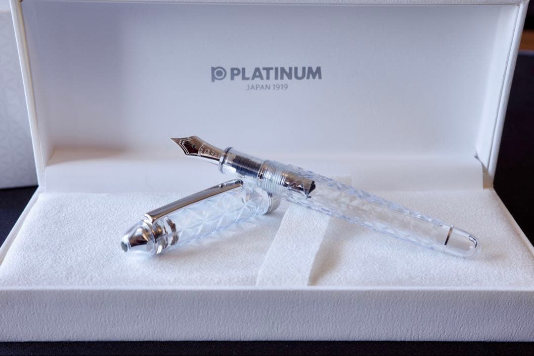 PLATINUM 万年筆　富士旬景　第3作目　六花　ろっか　EF（極細）