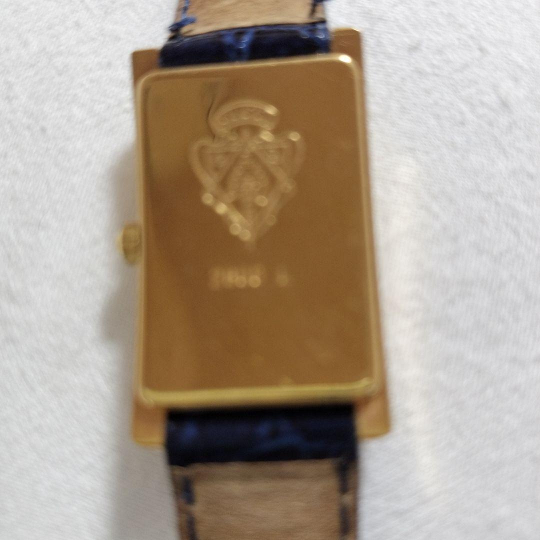 グッチ　レディース　ブルー　腕時計　2600L