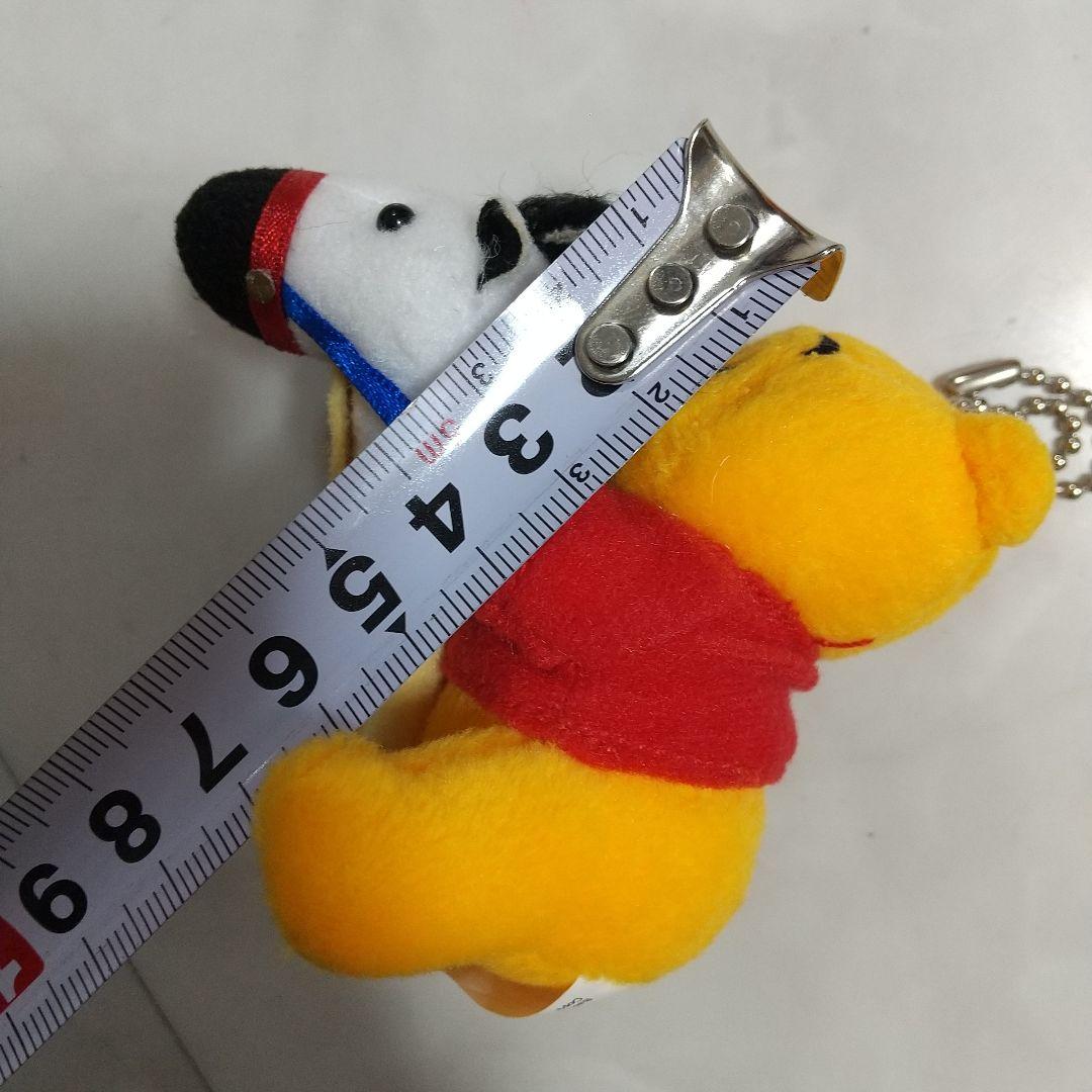 美品　ディズニーストア　2002　干支　午年　プーさん　マスコット