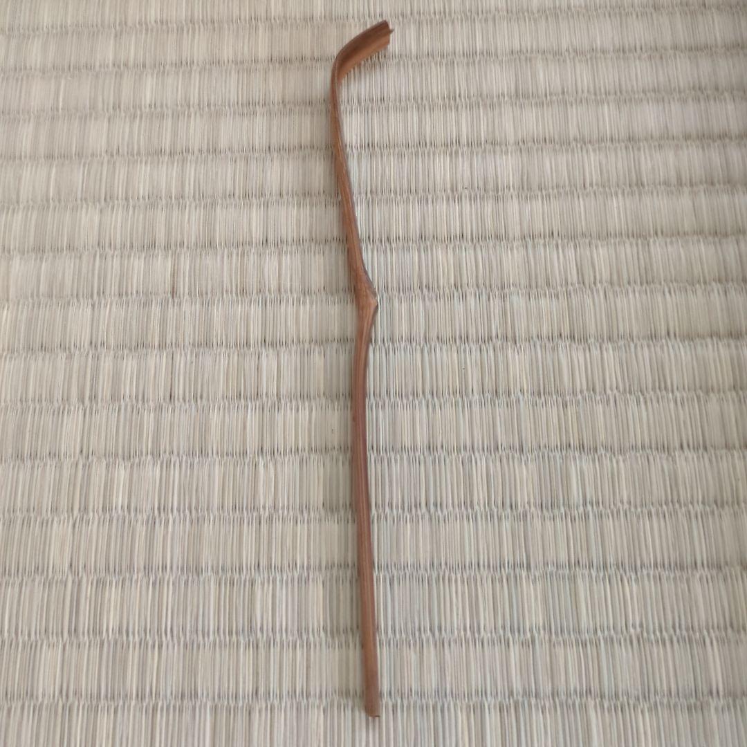 A 360 　　 淡々斎自作茶杓　銘「峰の松風」　　正玄下削り