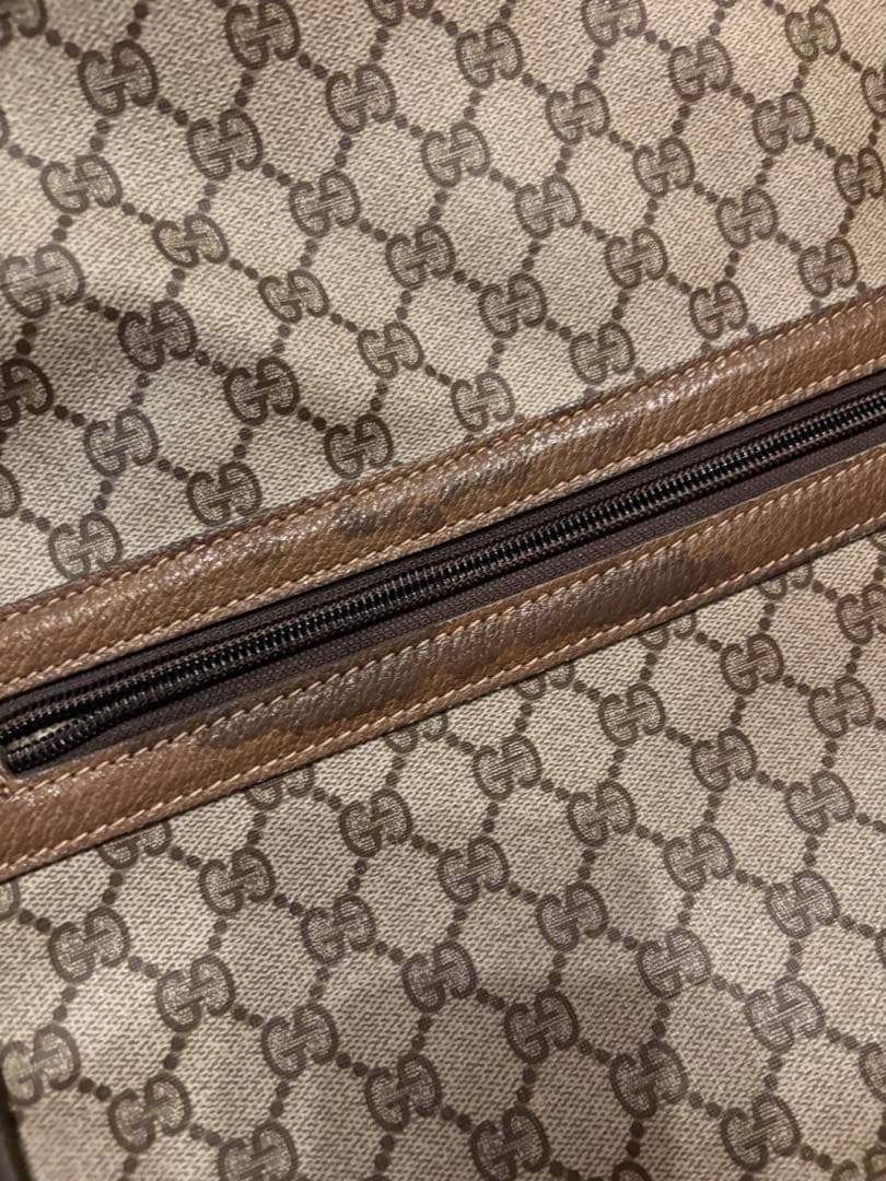 レア！ GUCCI オールドグッチ ガーメントケース スーツカバー GG柄