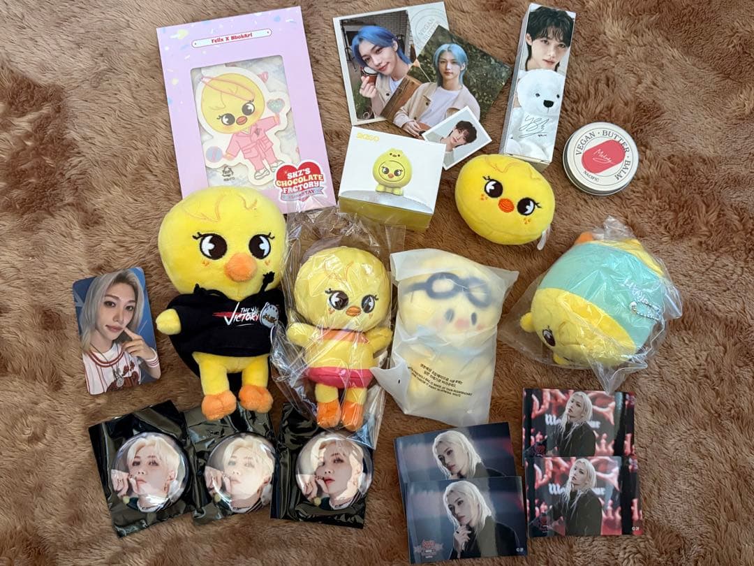 最終値下げ✨️StrayKids Felix Bbok Ari トレカ&ぬいぐるみ