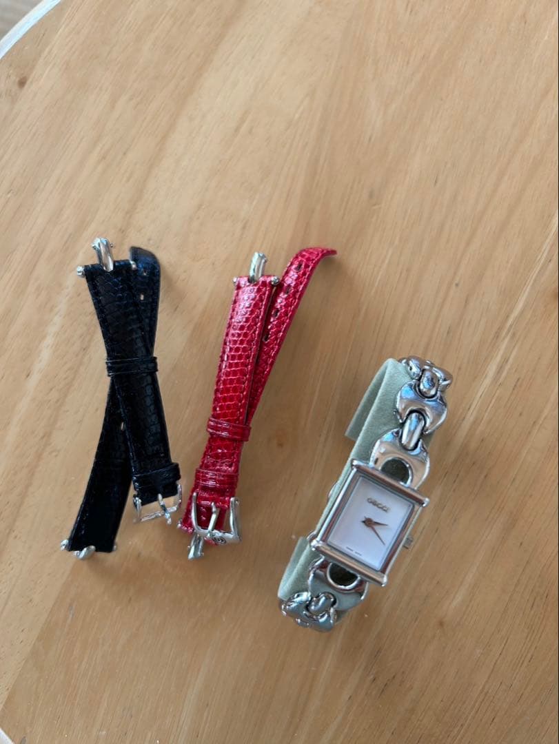 【BOX付き】　GUCCI 時計　ブレスレット　ベルトセット