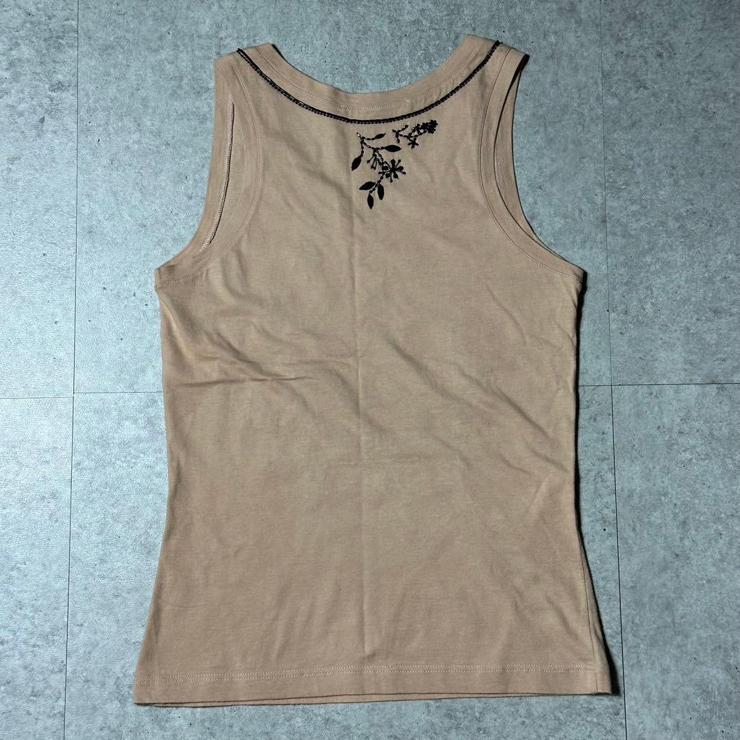 Christian Dior ビーズ タンクトップ Galliano期36