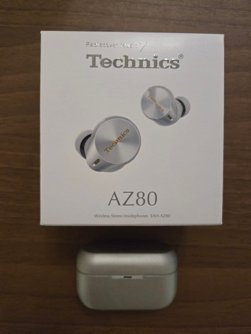 ワイヤレスイヤホン　Technics EAH-AZ80 シルバー